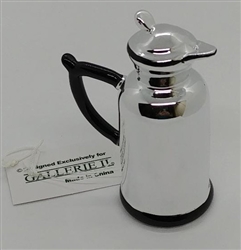 Mercury Glass Tea Pot Ornament - Gallerie II 68227