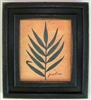 Palm Leaf Framed Print by Bonnie Wolfe