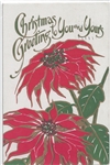 A Christmas Greeting Vintage Postcard