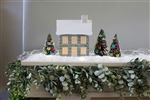 Pop Up Christmas House Vintage Music Notes