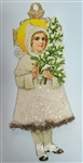 Cotton Batting  - Dresden - Child Scrap Ornament