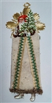 Spun Glass  - Dresden - Scrap  - Father Christmas