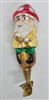 German Santa Elf Clip on with Mushroom Hat