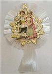 Shooting Star Spun Glass Ornament - Victorian Children - Dresdens by Dennis Bauer