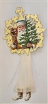 Spun Glass Ornament - Standing Santa - Dresdens by Dennis Bauer