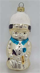 Aviator Boy - Vintage - German Ornament