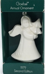 Goebel Angel - Annual Ornament - 1979 2nd Edition - White