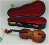 Wooden Violin Ornament by Kurt Adler