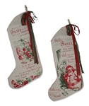 All I Want for Christmas Stockings set of 2 by Bethany Lowe