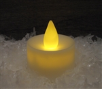 Single Flickering LED Timer Tea Lights Battery Operated