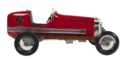 Tether Racer RED BANTAM MIDGET RACING CAR MODEL Authentic Models Stunning. 