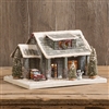 Christmas Bungalow House LIghted by Ragon House