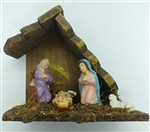Christmas Nativity - Figurines and stable