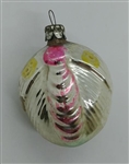 Vintage Mercury Glass Moth Ornament