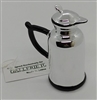 Mercury Glass Thermos Tea Pot Ornament - Gallerie II 68227 New Old Stock